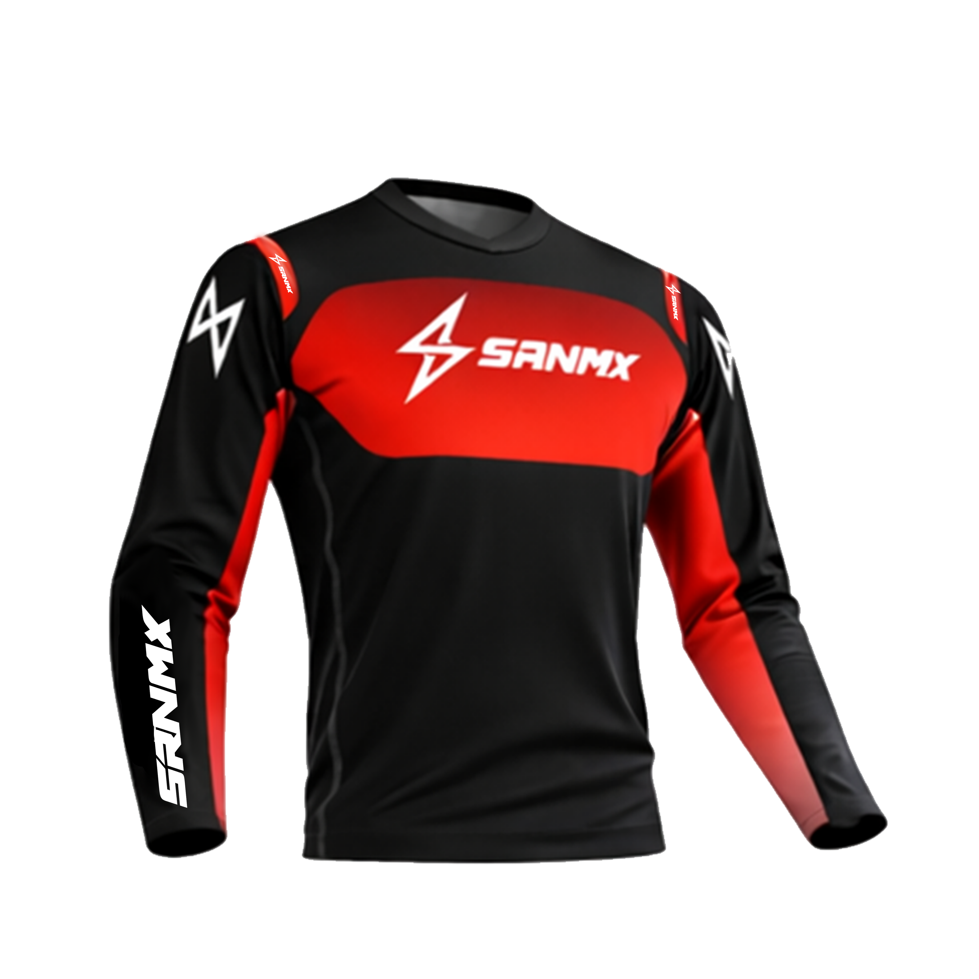 Maillot de cross Hyperflow 2026 Rouge