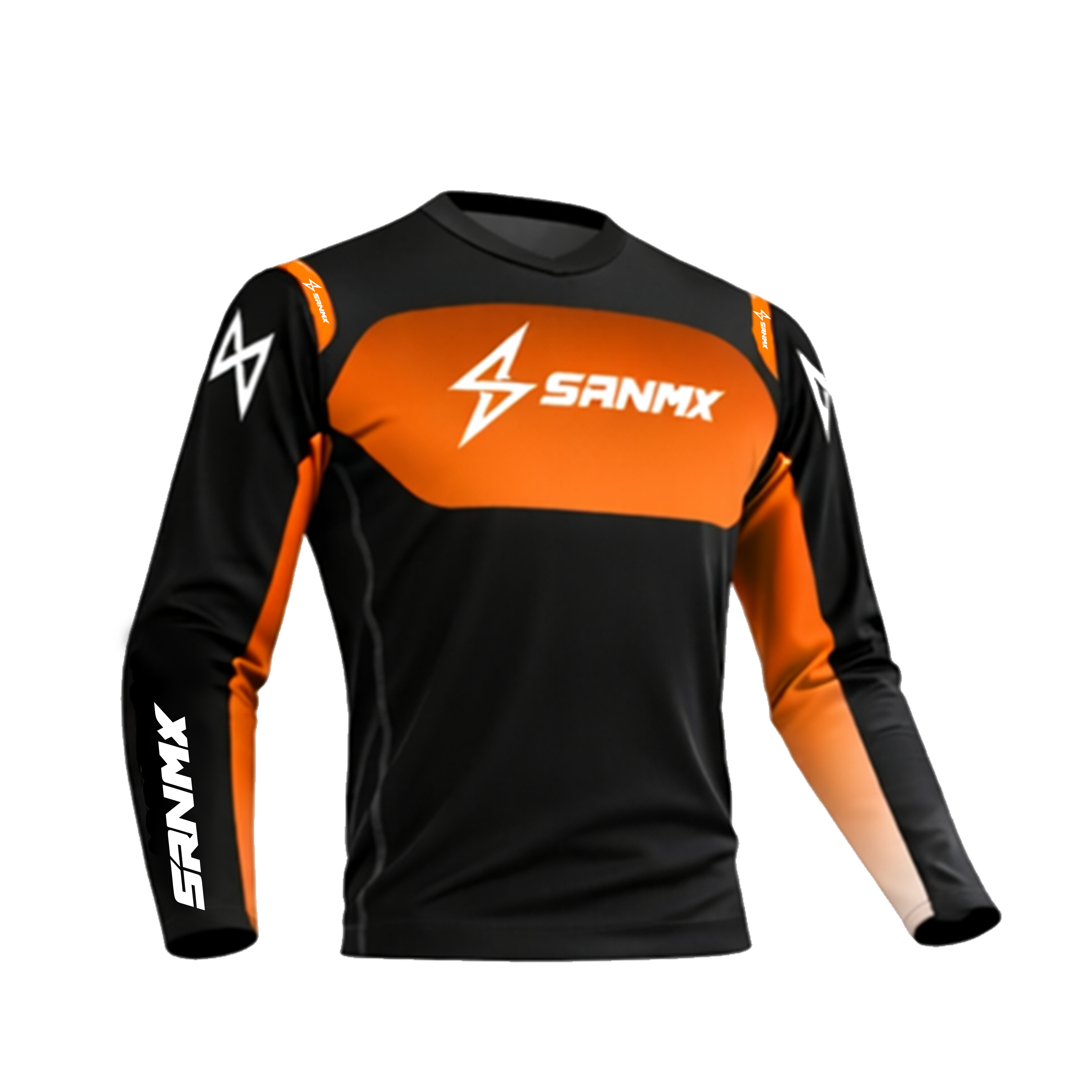 Maillot de cross Hyperflow 2026 Orange